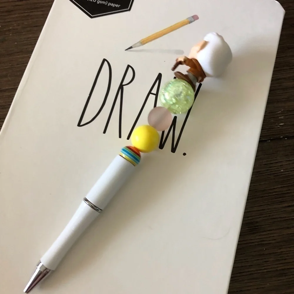 Disney Doorables: UP: Charles Muntz handmade beaded pen